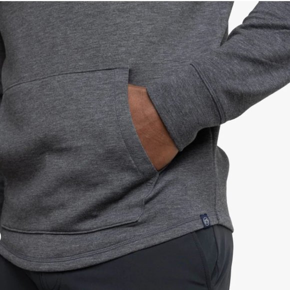 Southern Tide Stratford Heather Interlock Hoodie - Men Size XL - Picture 6 of 6